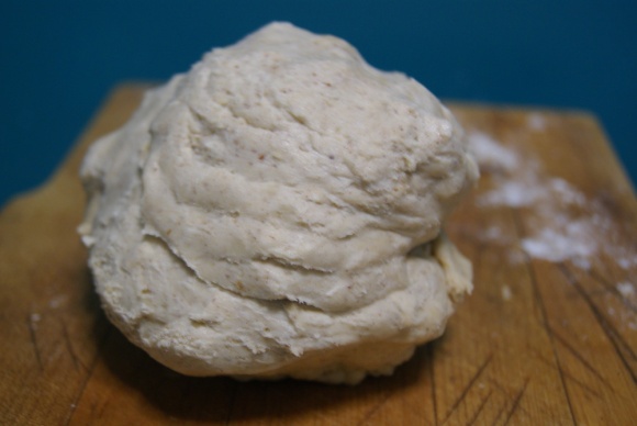 Jabba the Hutt, OR the easiest pie dough ever? You decide. (It's the second one, guys)